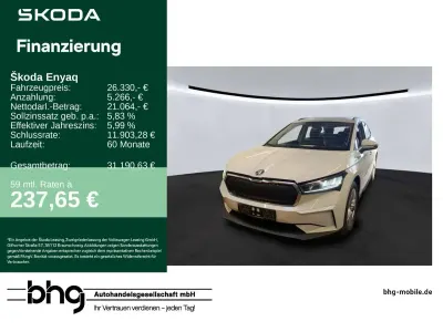 Gebraucht Skoda Enyaq iV 132 kW (180 PS) 2023 Weiß SUV
