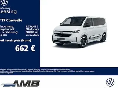 Neu VW Caravelle Edition 150 PS (110 kW) 2026 Clear white Van
