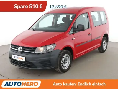 Gebraucht VW Caddy 84 PS (61 kW) 2015 Kirschrot Van / Kleinbus
