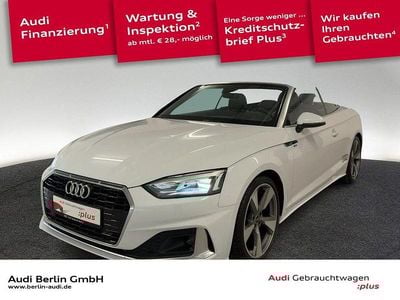 Usata Audi A5 Cabriolet Advanced Plus 163 CV (119 kW) 2022 Bianco Cabrio