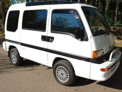 Gebraucht Subaru Libero 54 PS (39 kW) 1995 Weiß Van / Kleinbus