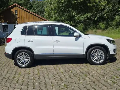 Gebraucht VW Tiguan Cup 122 PS (89 kW) 2014 Weiß SUV