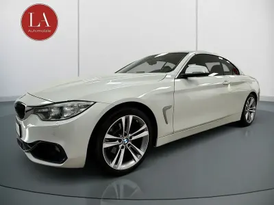 Gebraucht BMW 420 Cabriolet Sport Line 184 PS (135 kW) 2015 Mineralweiss metallic Cabrio