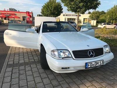 Second-hand Mercedes SL320 224 CP (164 kW) 1998 Alb Cabrio