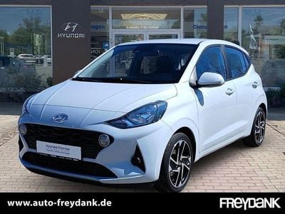 Usado Hyundai i10 Trend 67 CV (49 kW) 2021 Azul Utilitario