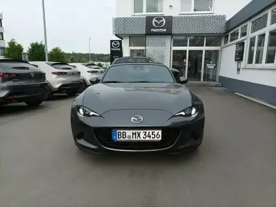 Ny Mazda MX5 Exclusive-Line 132 HK (97 kW) 2026 Grå Cab