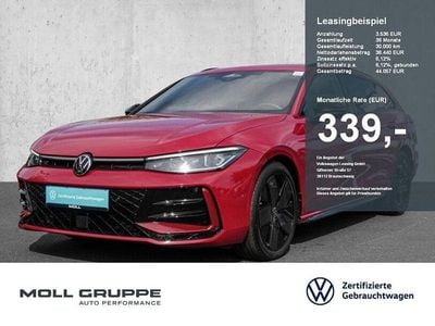 Rot Gebraucht 2024 VW Passat R-line Kombi | 37.540 € (Guter Preis)