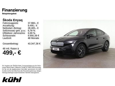 Schwarzmagic perleffekt Gebraucht 2023 Skoda Enyaq iV RS SUV | 37.690 € (Guter Preis)