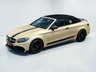 Gebraucht Mercedes C63 AMG AMG 510 PS (375 kW) 2017 Blau Cabrio