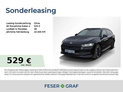 Onyxschwarz Neu 2025 Skoda Superb SportLine Kombi | 49.980 € (Fairer Preis)