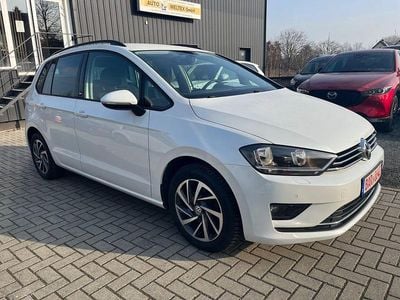 Usata VW Golf Sportsvan Sound 110 CV (80 kW) 2017 Bianco Monovolume
