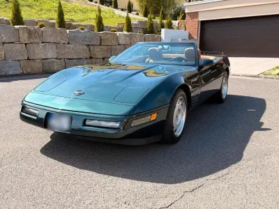 Gebraucht Chevrolet Corvette C4 244 PS (179 kW) 1991 Grün Cabrio