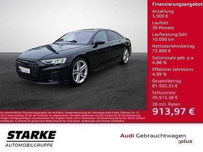Gebraucht Audi S8 plus Ambiente 571 PS (419 kW) 2023 Schwarz (mythosschwarz metallic) Limousine