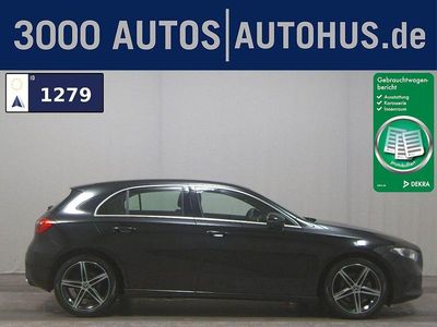 Kosmosschwarz metalliclack Gebraucht 2021 Mercedes A200 Progressive Limousine | 15.680 € (Guter Preis)