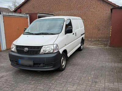 Gebraucht Toyota HiAce 117 PS (86 kW) 2008 Weiß Van / Kleinbus
