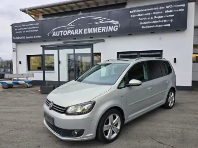 Gebraucht VW Touran Cup 105 PS (77 kW) 2015 Silber Van / Kleinbus
