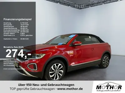 Usata VW T-Roc Cabriolet Style 110 CV (80 kW) 2023 Rosso Cabrio