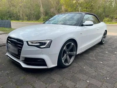 Gebraucht Audi A5 Cabriolet S-Line 190 PS (139 kW) 2016 Weiß Cabrio