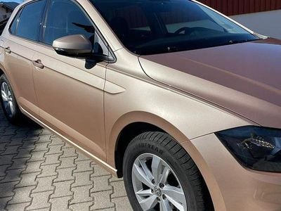 Usata VW Polo Comfortline 95 CV (69 kW) 2019 Arancione Utilitaria