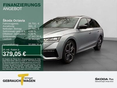 Silber Gebraucht 2023 Skoda Octavia Plus Edition Kombi | 28.750 € (Guter Preis)