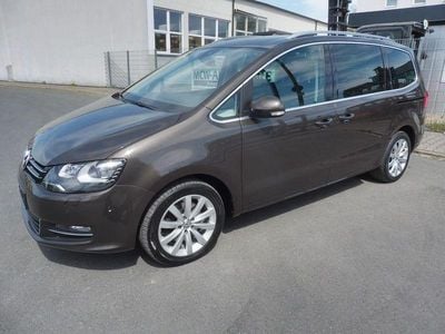 Occasion VW Sharan Highline 177 ch (130 kW) 2015 Marron Monospace