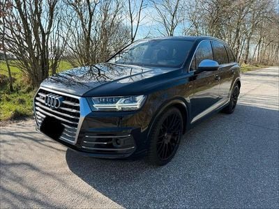 Gebraucht Audi SQ7 435 PS (319 kW) 2017 Schwarz SUV