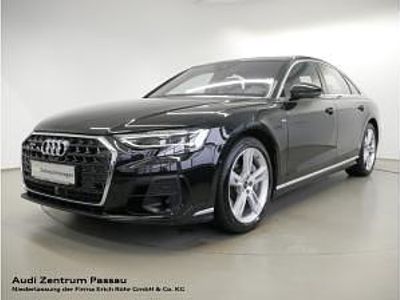 Brugt Audi A8 S-Line 460 HK (338 kW) 2022 Sort Sedan