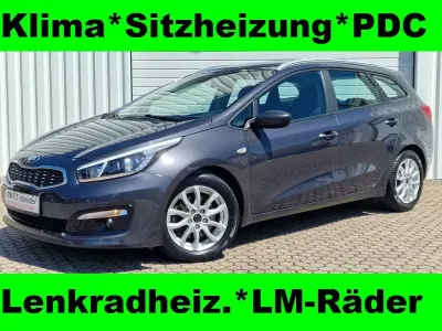 Gebraucht Kia Ceed Sportswagon Edition 7 99 PS (72 kW) 2017 Grau metallic Kombi