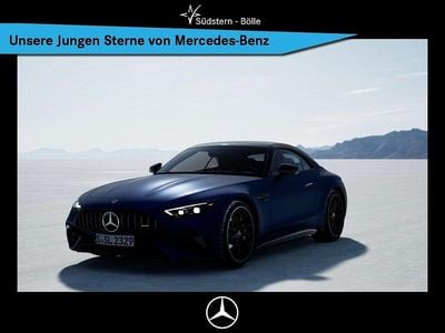 Gebraucht Mercedes SL43 AMG Premium Plus 381 PS (280 kW) 2024 Blau Cabrio