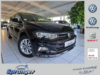 Gebraucht VW Polo Highline 95 PS (69 kW) 2021 Schwarz Kleinwagen