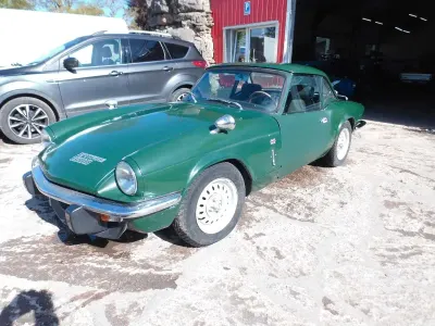 Gebraucht Triumph Spitfire 69 PS (50 kW) 1975 Grün Cabrio
