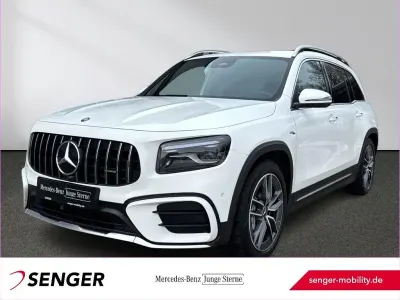 Brugt Mercedes GLB35 AMG 306 HK (225 kW) 2025 Hvid SUV
