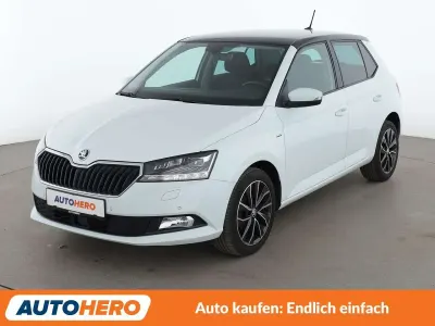 Gebraucht Skoda Fabia Clever 95 PS (69 kW) 2018 Bila laser/laser white Kleinwagen