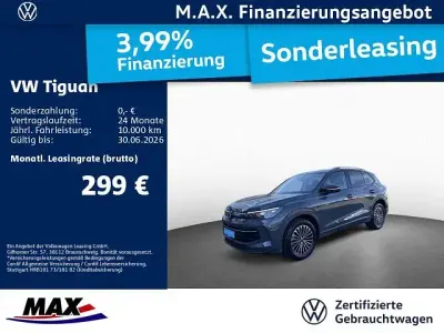 Gebraucht VW Tiguan Goal 150 PS (110 kW) 2025 Grau SUV