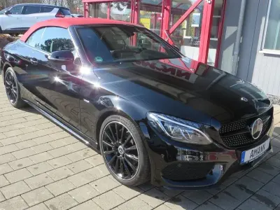 Gebraucht Mercedes C180 AMG 156 PS (114 kW) 2018 Schwarz Cabrio