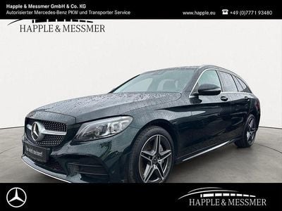 Usata Mercedes C300 AMG 245 CV (180 kW) 2019 Verde Station wagon