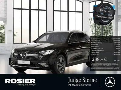 Gebraucht Mercedes GLC200 Advanced 204 PS (150 kW) 2023 Schwarz SUV