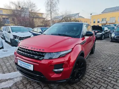 Gebraucht Land Rover Range Rover evoque Dynamic 241 PS (177 kW) 2014 Rot SUV