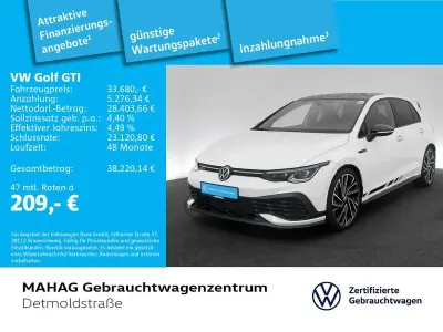 Gebraucht VW Golf VIII GTI Clubsport 300 PS (220 kW) 2023 Pure white/schwarz Limousine