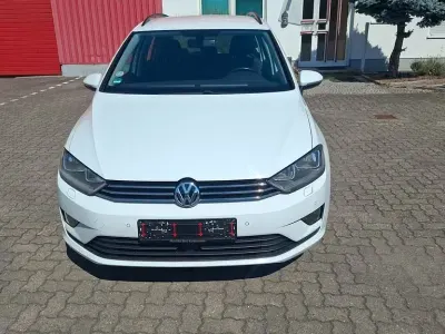 Gebraucht VW Golf Sportsvan 110 PS (80 kW) 2014 Weiß Van / Kleinbus