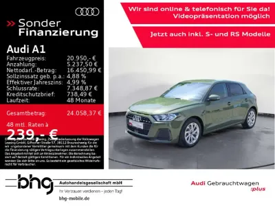 Gebraucht Audi A1 Sportback Advanced Plus 116 PS (85 kW) 2025 Grün Kleinwagen
