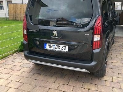 Gebraucht Peugeot Rifter GT-line 131 PS (96 kW) 2021 Schwarz Van / Kleinbus