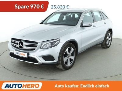 Gebraucht Mercedes GLC220 Exclusive 170 PS (125 kW) 2017 Silber SUV