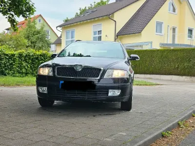 Gebraucht Skoda Octavia 101 PS (74 kW) 2008 Schwarz Kombi