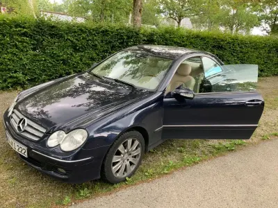 Gebraucht Mercedes CLK350 Elegance 272 PS (200 kW) 2005 Blau Coupé