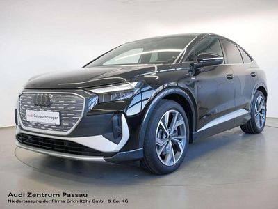 Gebraucht Audi Q4 Sportback e-tron S-Line 150 kW (204 PS) 2023 Mythosschwarz metallic SUV