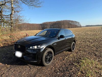 Gebraucht Jaguar F-Pace R-Sport 180 PS (132 kW) 2018 Schwarz SUV