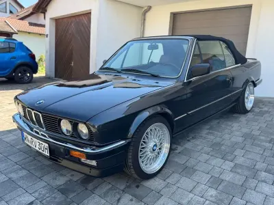 Gebraucht BMW 325 Cabriolet 171 PS (125 kW) 1986 Schwarz Cabrio