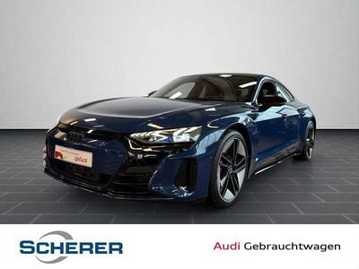 Gebraucht Audi e-tron GT quattro Ambiente 350 kW (476 PS) 2023 Ascariblau metallic (metallic) Limousine