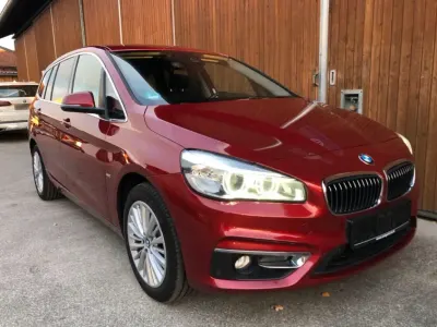 Gebraucht BMW 218 Gran Tourer Luxury Line 136 PS (100 kW) 2016 Rot Van / Kleinbus
